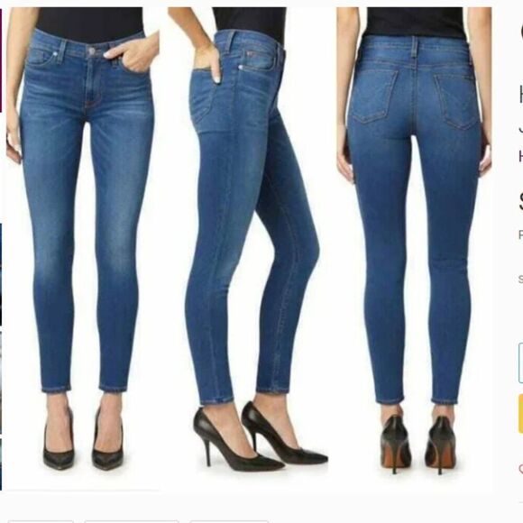 HUDSON Natalie Super Skinny Jeans Size 30 - Picture 4 of 10